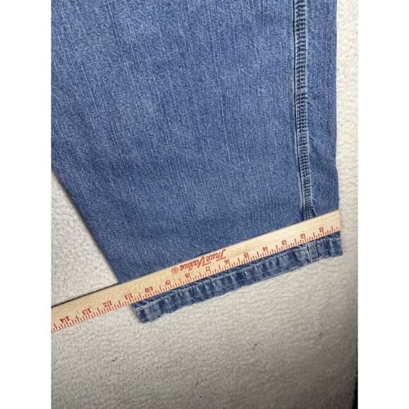 Levis Carpenter Jeans Mens 44x30 Blue Baggy Loose Straight Vintage Y2k 2007 - Picture 12 of 16